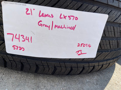 21" Lexus LX570 Toyota Land Cruiser OEM 74341 wheels rims 5x150 MICHELIN NEW