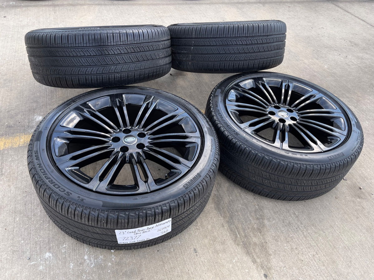 23" Land Rover Range AUTOBIOGRAPHY OEM 72377 wheels rims 2024 2025 2026 2027