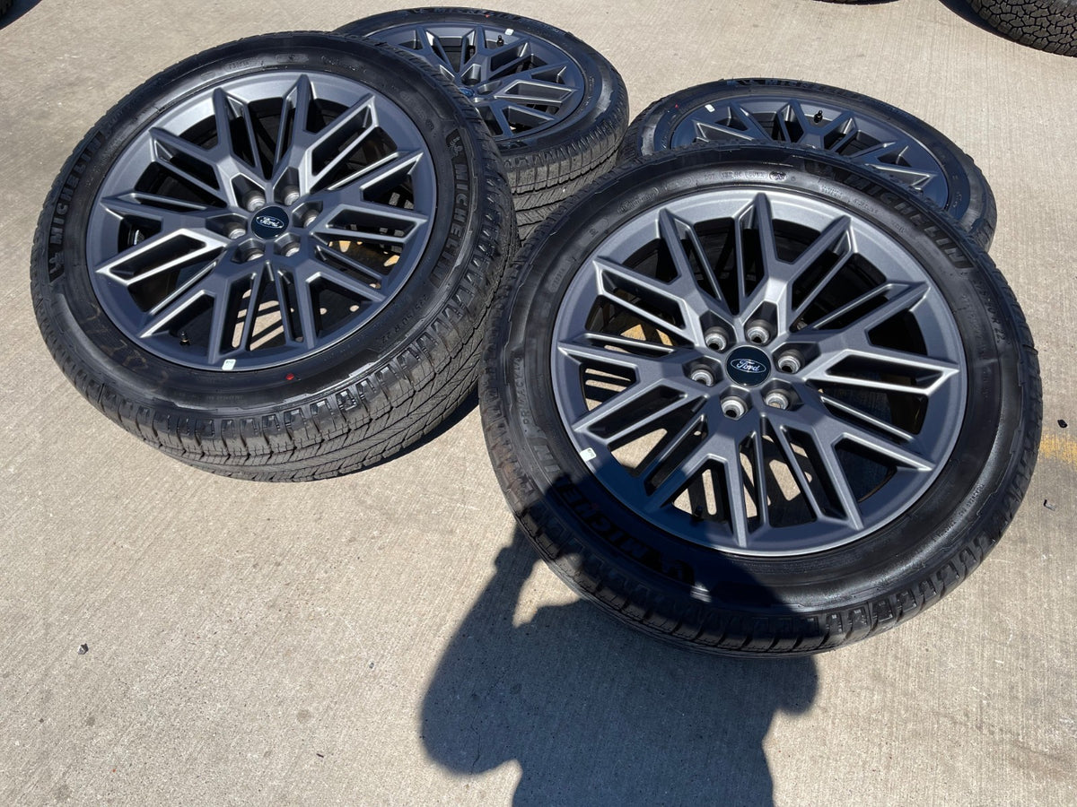 22" Ford F-150 LIMITED Plus OEM 94221 rims wheels Expedition 2026 2027 SET NEW