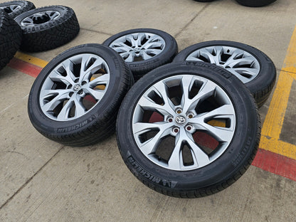 20" Toyota Grand Highlander OEM wheels rims tires Lexus TX350 MICHELIN