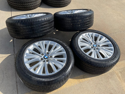 19" BMW OEM X5 86047 Style 448 wheels rims tires SET 2014 2015 2016 2017 2018