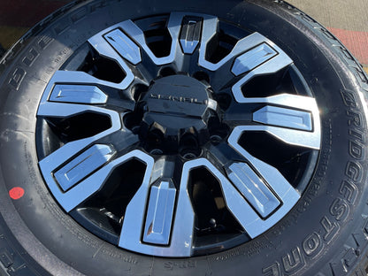 20" GMC Sierra DENALI 2500 3500 OEM wheels rims 5958 14138 Chevy DUELER A/T NEW
