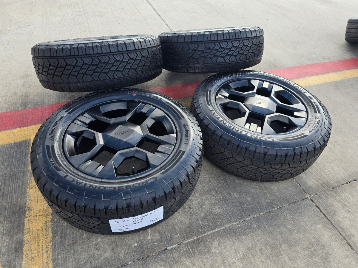 18" Kia Telluride X-PRO OEM wheels rims Sorento Sedona 2025 2026 2027 SET NEW