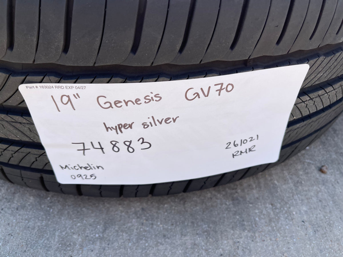 19" Hyundai Genesis GV70 GV80 GV90 OEM 74883 wheels rims 2024 2025 2026 2027 SET