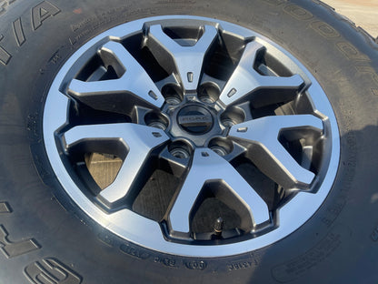 17" Ford F-150 Raptor Bronco OEM rims wheels 10461 tires 37" BFG