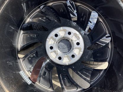 22" Lincoln Navigator OEM 10665 rims wheels BLACK LABEL 2025 2026 MICHELIN