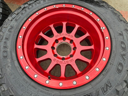 20x12 Method Off Road 305 NV Ford F-250 F-350 rims wheels 8x170 tires TOYO 37"