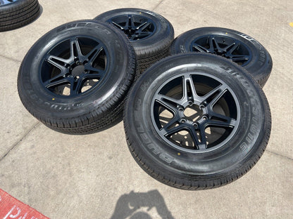17" Toyota 4Runner Tacoma OEM BLACK wheels rims FJ black 2020 2021 2022 2023 NEW