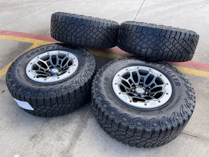 18" Dodge Ram 1500 TRX Beadlock OEM 2735 RHO wheels rims 2021 2022 2023 2024