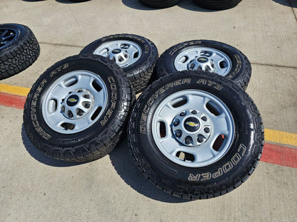 17" Chevy Silverado GMC Sierra 2500 3500 OEM 8095 wheels 2021 2022 2023 2024