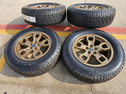 17" Ford Bronco Sport rims wheels HERITAGE 95019 10325 OEM factory 2024 2025 NEW