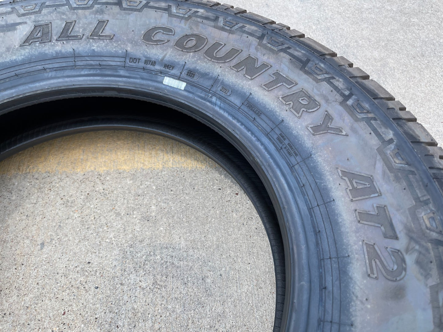 (1) 245/75/17 Ironman All Country A/T2 tire 245/75R17 M+S 120R LT 10 ply LRE NEW