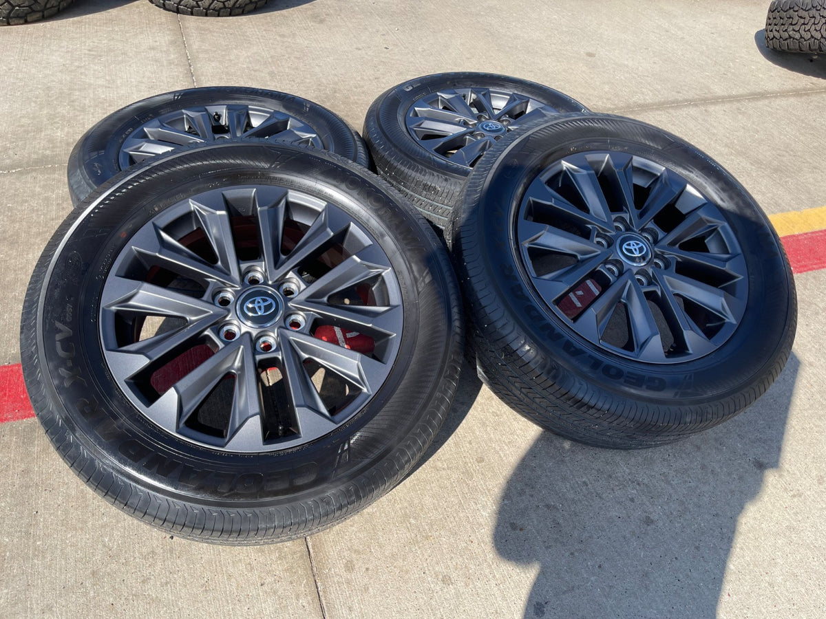 20" Toyota Land Cruiser OEM wheels rims 94057 Tundra Sequoia 2025 2026 2027 NEW