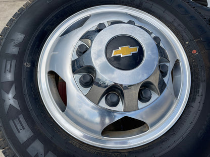 17" Chevy Silverado GMC Sierra 3500 Dually rims wheels OEM 5519 5520 8094