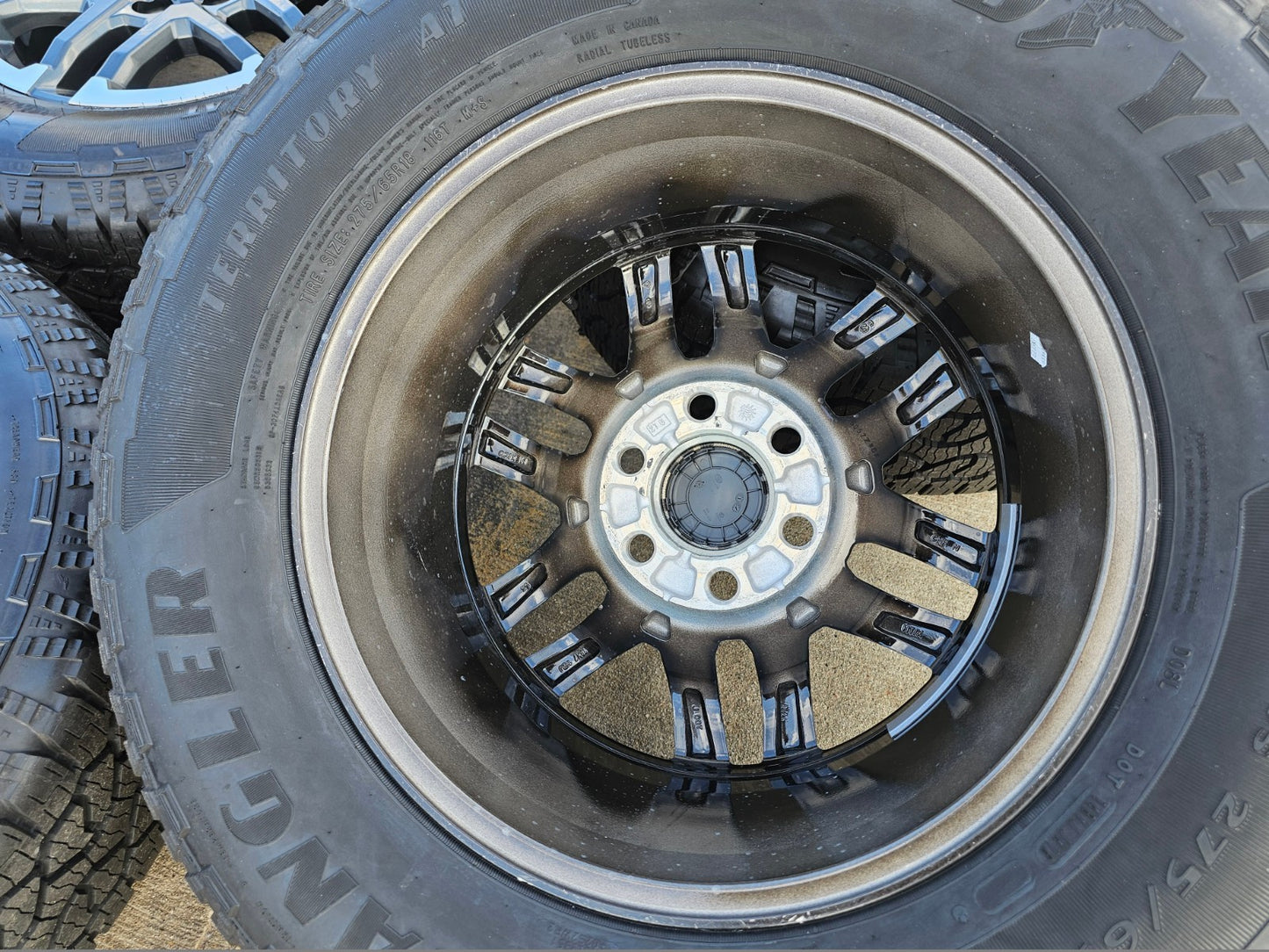 18" Toyota Tacoma 4Runner TRD OEM 10641 wheels rims 2024 2025 2026 NEW GOODYEAR