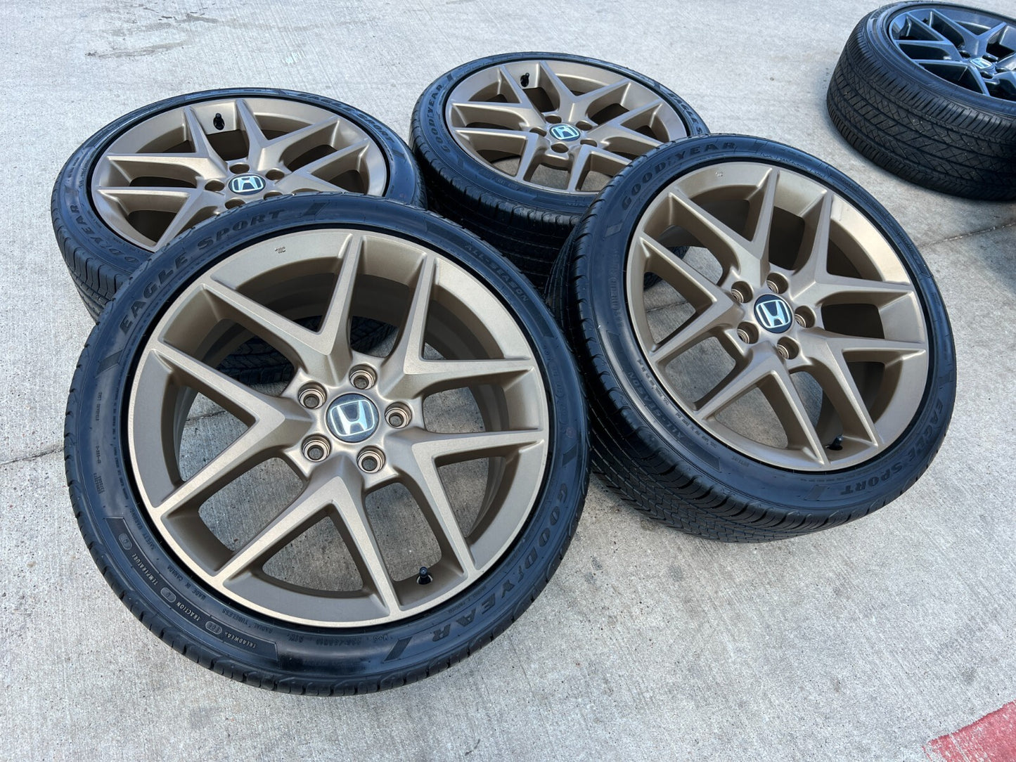 18" Honda Civic BRONZE wheels rims OEM 10393 H-RV Accord 2022 2023 2024 2025 NEW