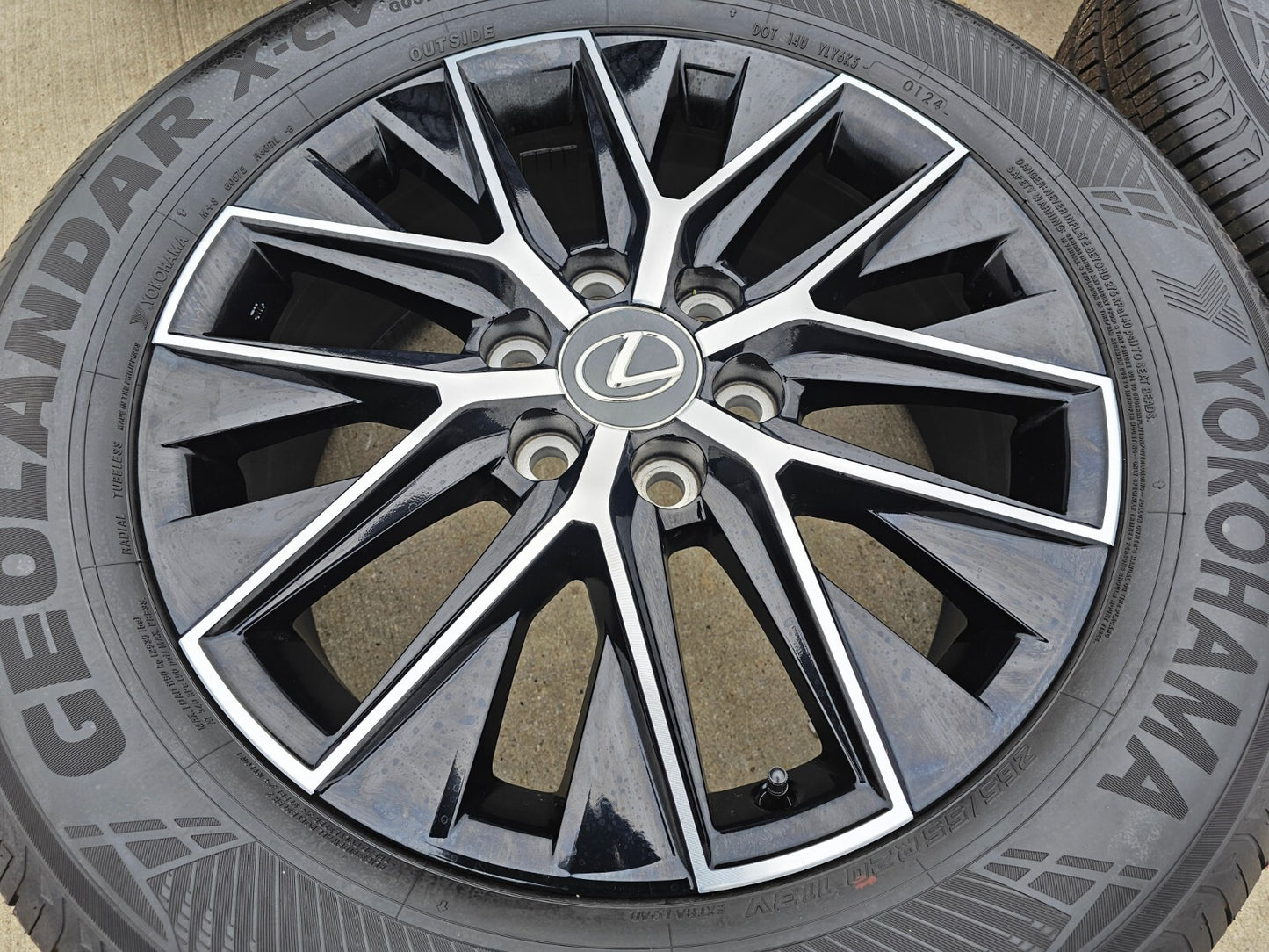 20" Lexus GX550 OEM wheels rims Toyota Land Cruiser Tundra 10545 LX600 2025 NEW