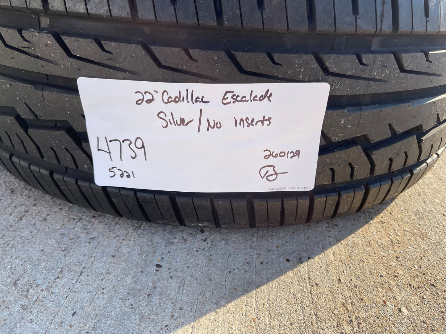 22" Cadillac Escalade OEM 4739 wheel rim 2016 2017 2018 2019 2020 SPARE