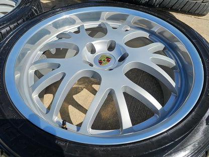 22" Champion Motorsport RG5 Forged Porsche Cayenne wheels rims tires SET