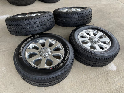 20" Dodge Ram 2500 3500 LARAMIE OEM 2700 wheels rims A/T tires 2024 2025 NEW