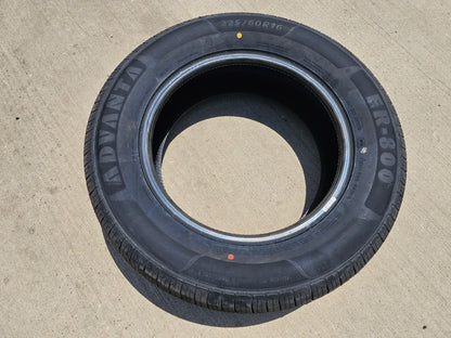 (1) 225/60/16 Advanta ER-800 tire 225/60R16 98H NEW