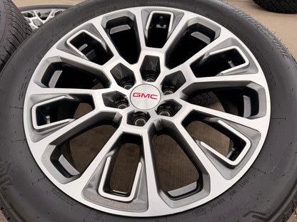 22" GMC Yukon Sierra DENALI OEM wheels rims Tahoe tires 2024 2025 2026 NEW