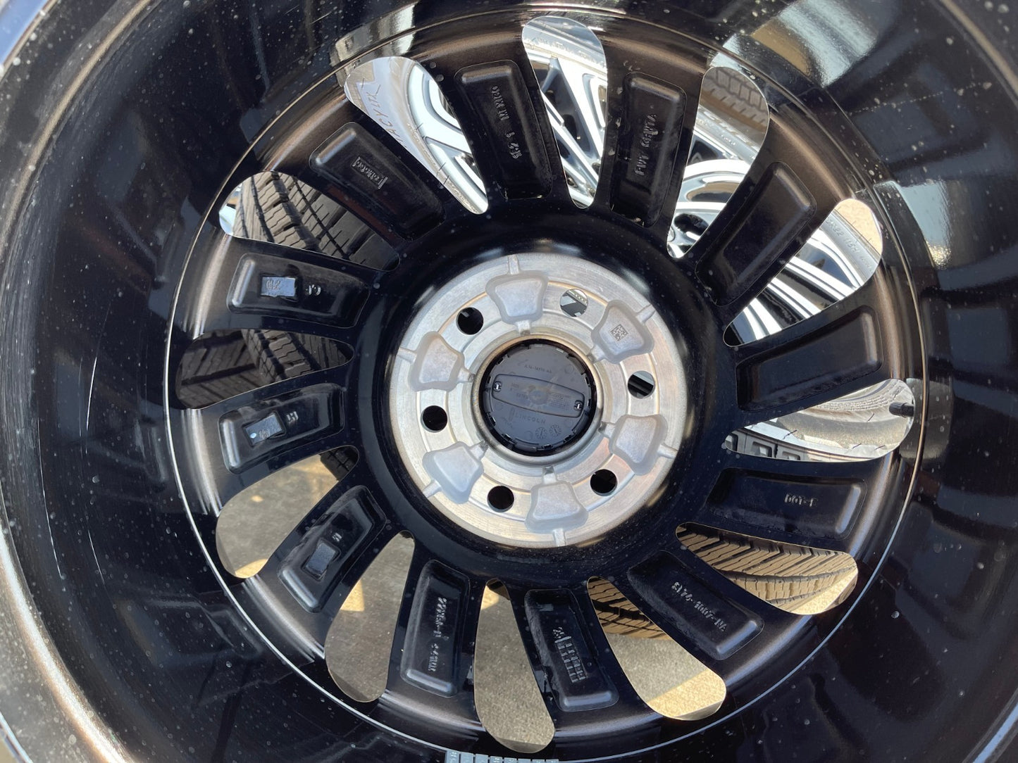 22" Lincoln Navigator OEM 10666 rims wheels BLACK LABEL 2025 2026 MICHELIN NEW