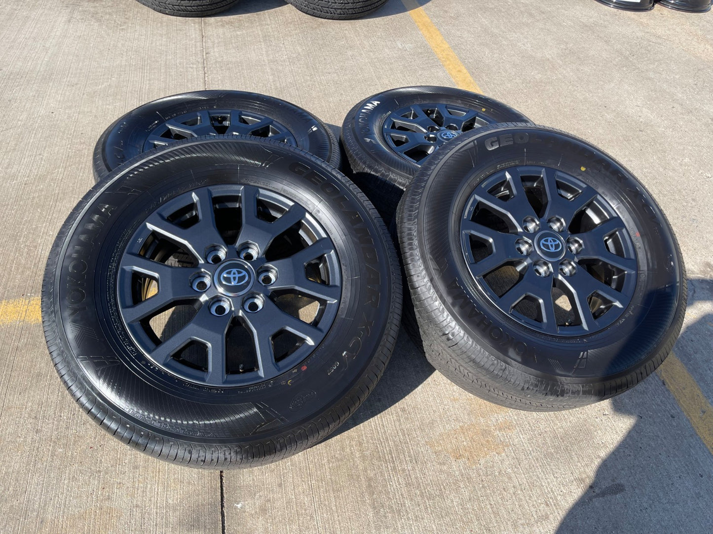 17" Toyota 4Runner Tacoma TRD OEM 94254 10637 wheels rims 2024 2025 2026 NEW
