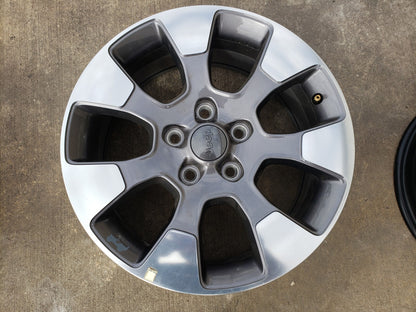18" Jeep Wrangler Gladiator Sahara OEM wheel rim 9222 SPARE 2021 2022 2023 NEW