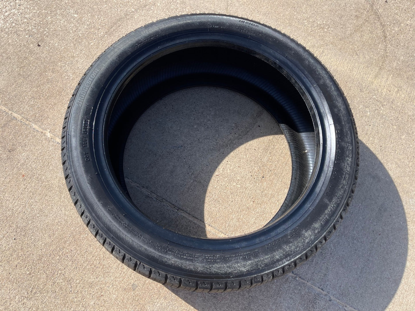 (1) 225/45/18 Bridgestone Potenza Sport A/S tire single 95W M+S 225/45R18 NEW