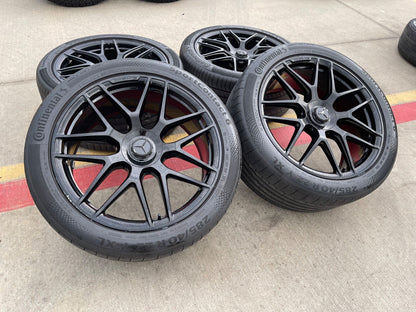 22" Mercedes GLE AMG OEM A1674014400 wheels rims GLE63 2024 2025 2026 SET