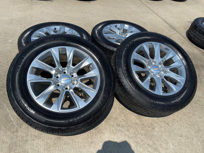 20" Chevy Tahoe Silverado LTZ 5920 OEM wheels rims Yukon 2026 CONTINENTAL NEW