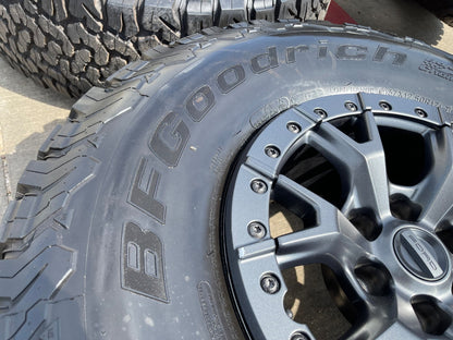 17" Ford F-150 Raptor R OEM BEADLOCK 10460 rims wheels 37" tires SET BFG NEW