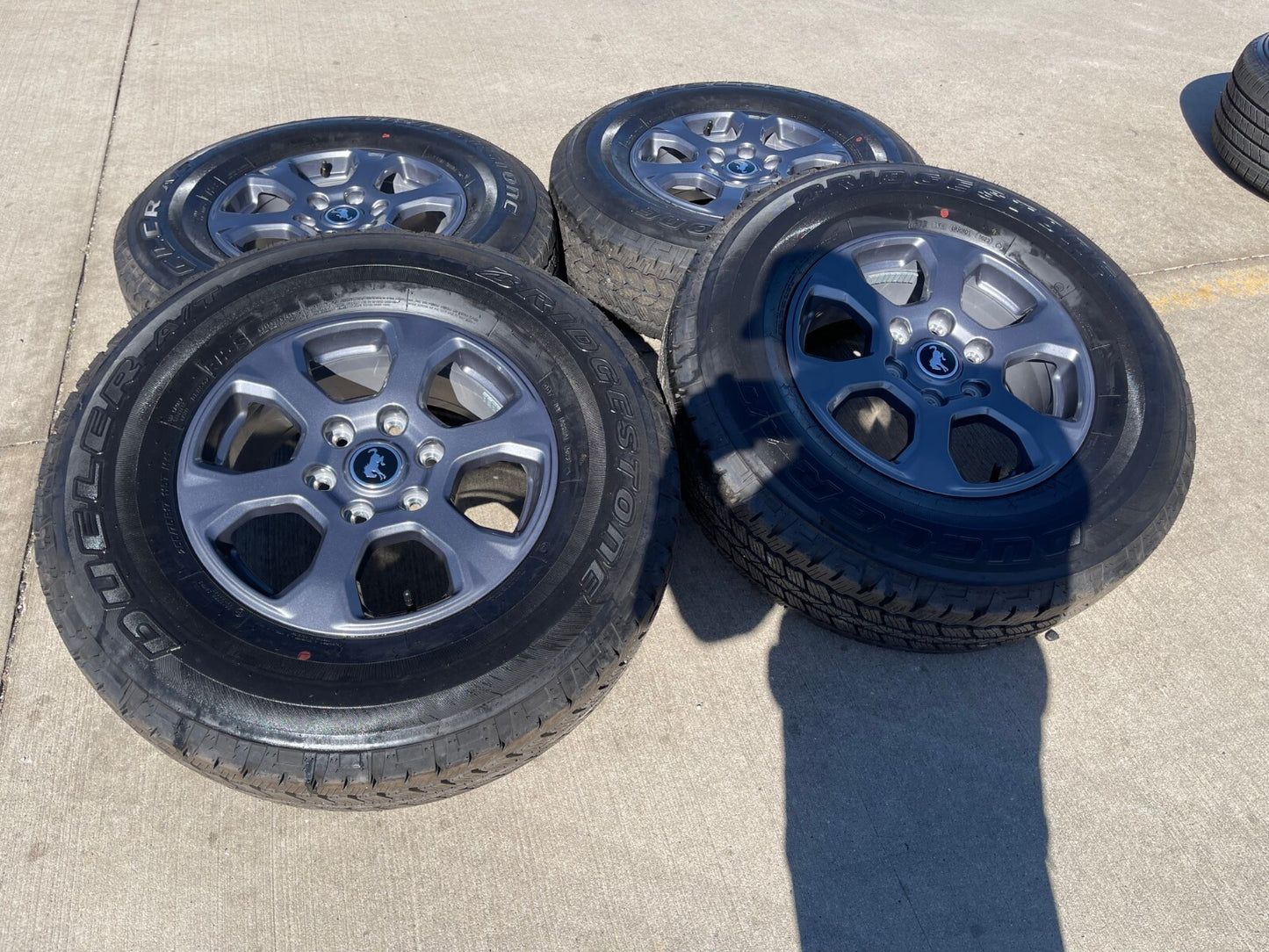 17" Ford Bronco Big Bend wheels rims 10384 OEM Ranger 2023 2024 2025 2026 NEW