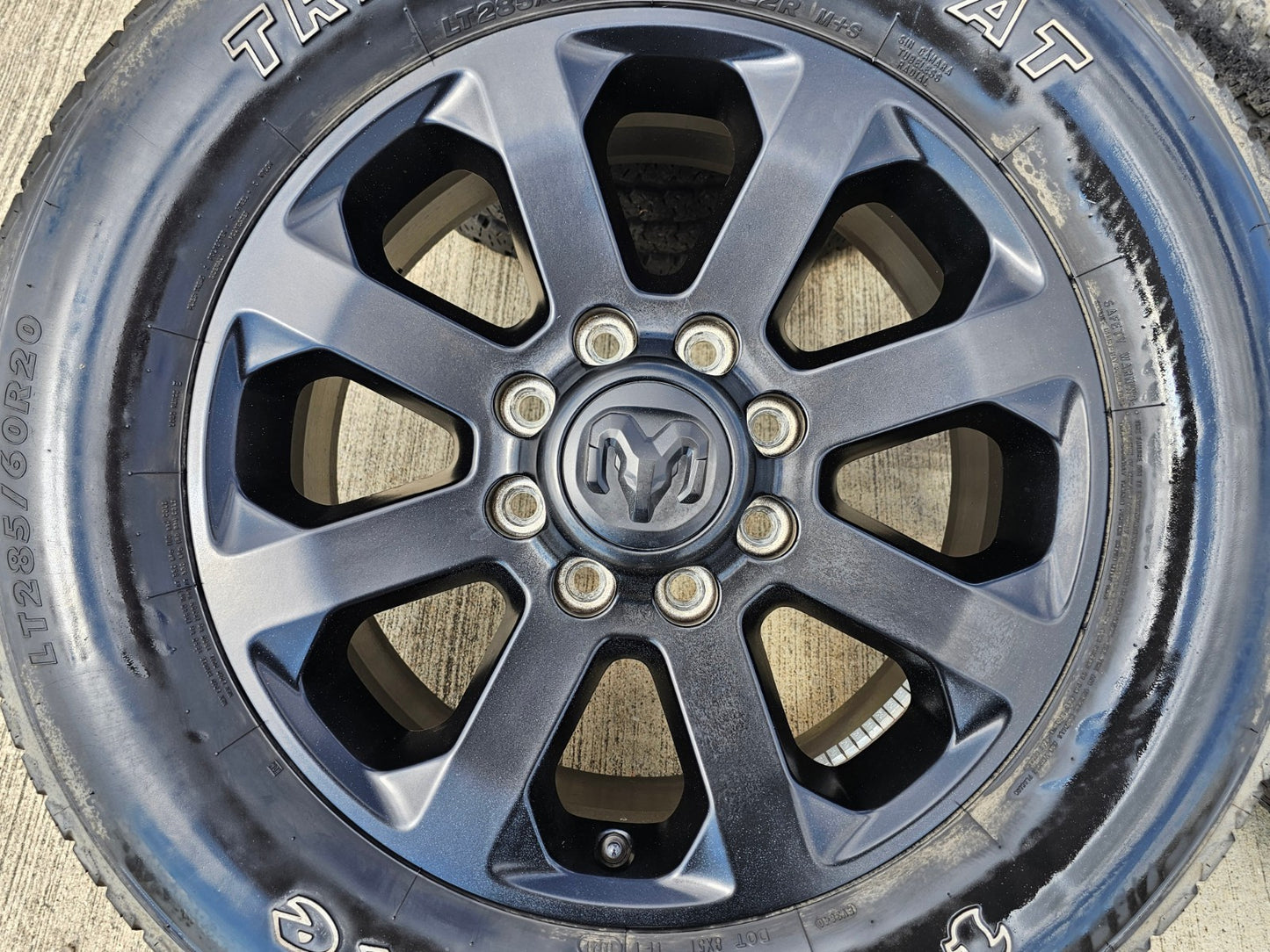 20" Dodge Ram 2500 3500 LARAMIE OEM 2700 wheels rims 2022 2023 2024 2025 2026