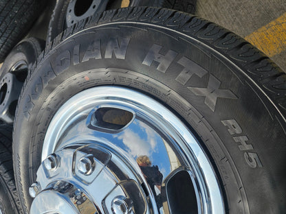 17" Dodge Ram 3500 Dually Laramie 8x200 wheels rims 2703 2704 OEM 2024 2025 NEW