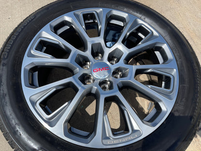 22" GMC Yukon Sierra DENALI wheel rim Tahoe (1) OEM RIM# 87835100 FITS 2005-2027