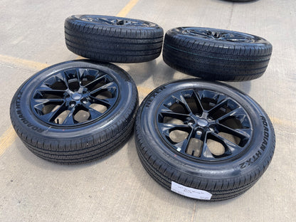 (5) 20" Jeep Wrangler HIGH ALTITUDE 9262 96902 OEM wheels rims Gladiator NEW