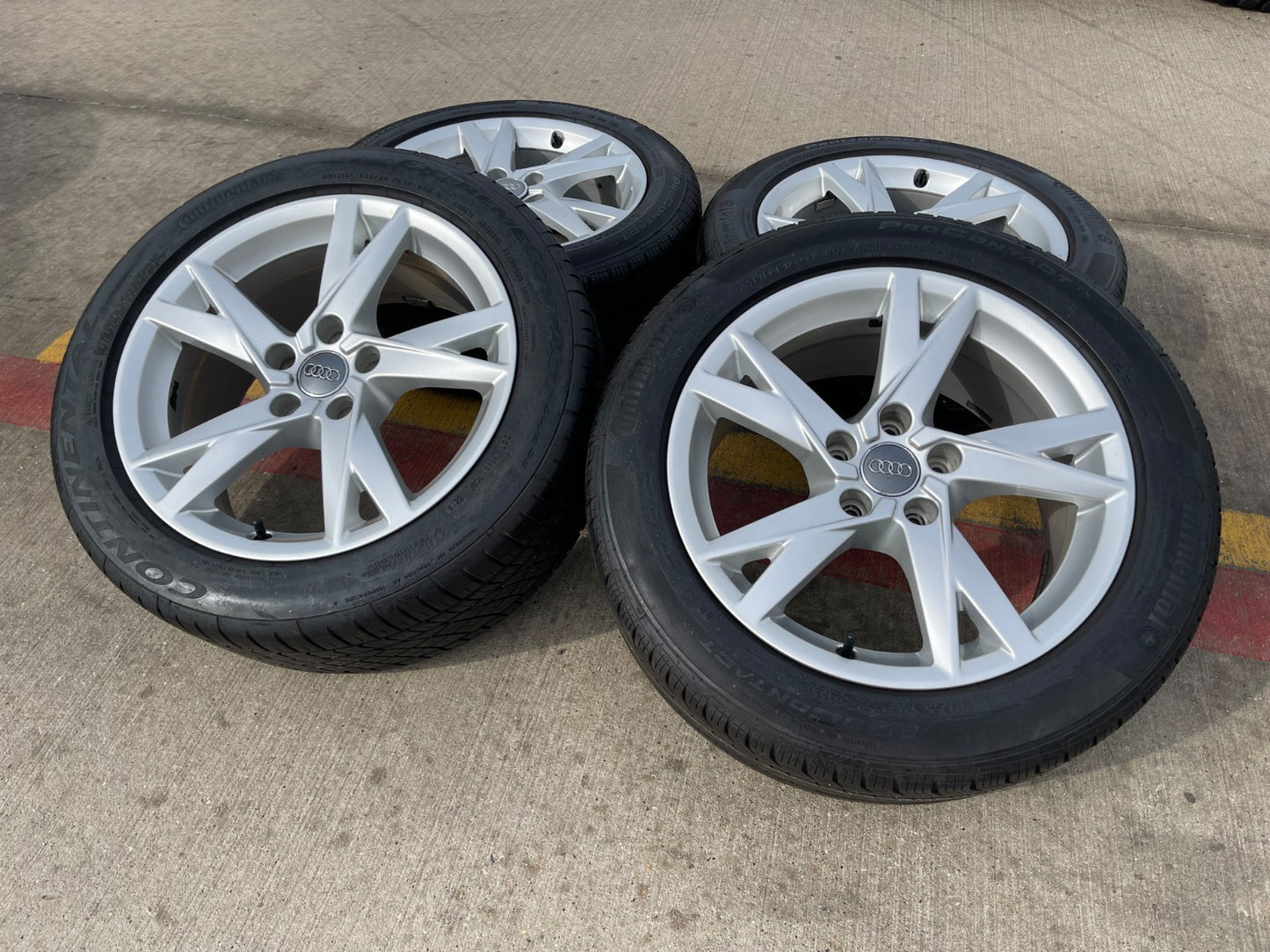 17" Audi A4 OEM 5829 wheels rims A3 A5 A6 tires 2020 2021 2022 2023 2024 2025