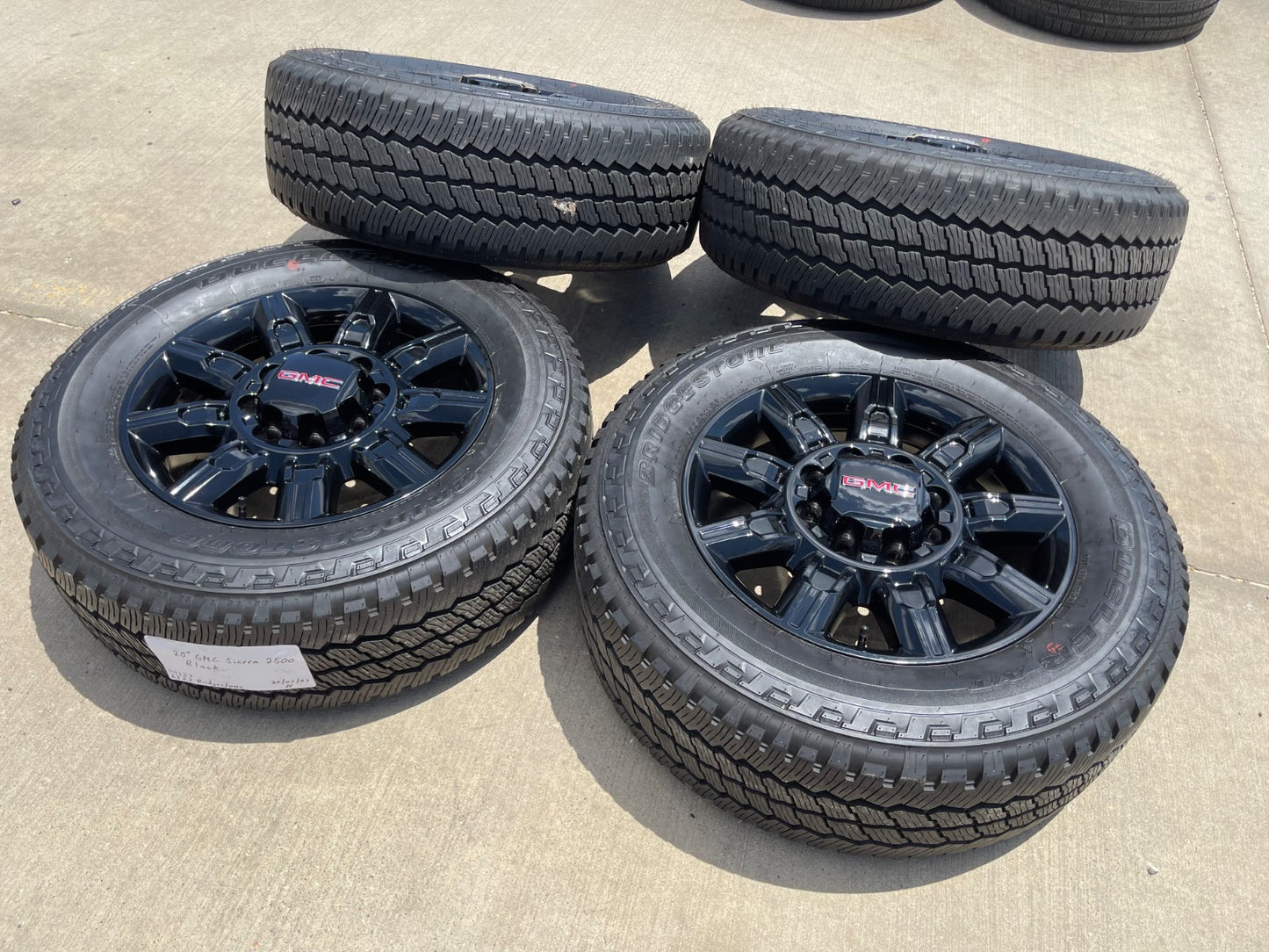 20" GMC Sierra AT4X 2500 3500 OEM 14137 5963 wheels rims Silverado SET 2025 2026