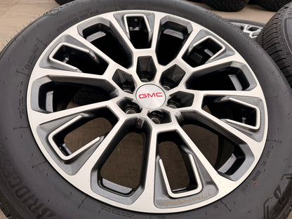 22" GMC Yukon Sierra DENALI OEM wheels rims Tahoe tires 2024 2025 2026 NEW