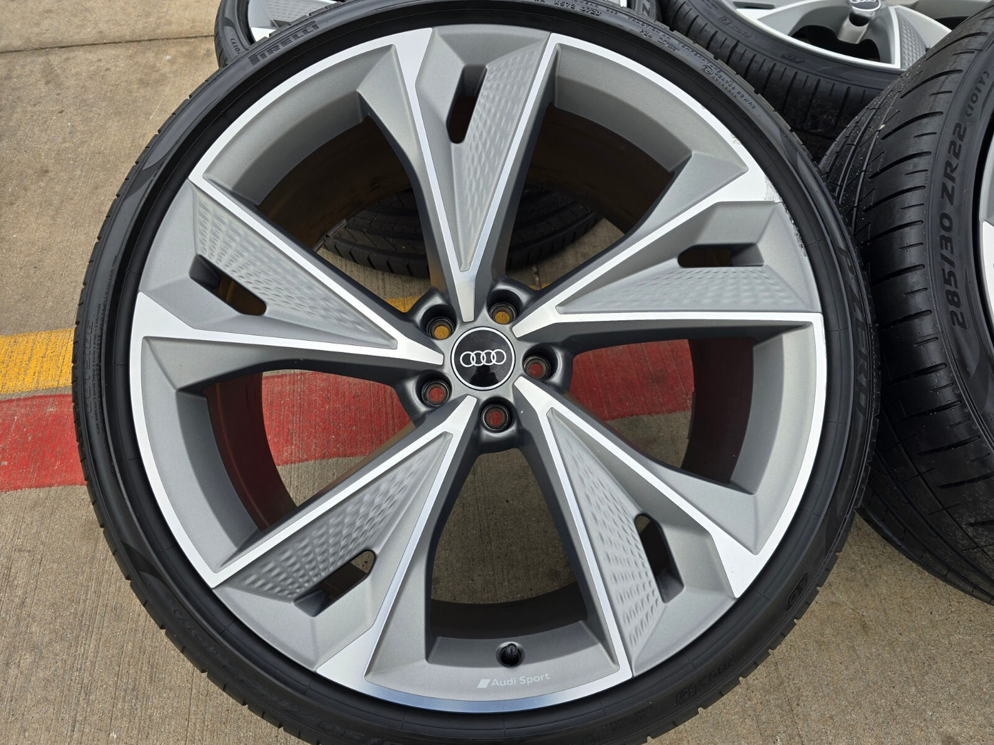 22" Audi RS7 OEM wheels rims A5 S5 RS5 S6 A6 RS6 S7 96748 2021 2022 2023 2024