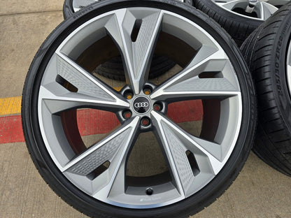 22" Audi RS7 OEM wheels rims A5 S5 RS5 S6 A6 RS6 S7 96748 2021 2022 2023 2024