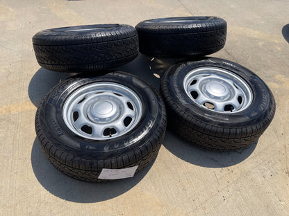 17" Ford F-150 OEM rims wheels 3857 steel SET PIRELLI A/T
