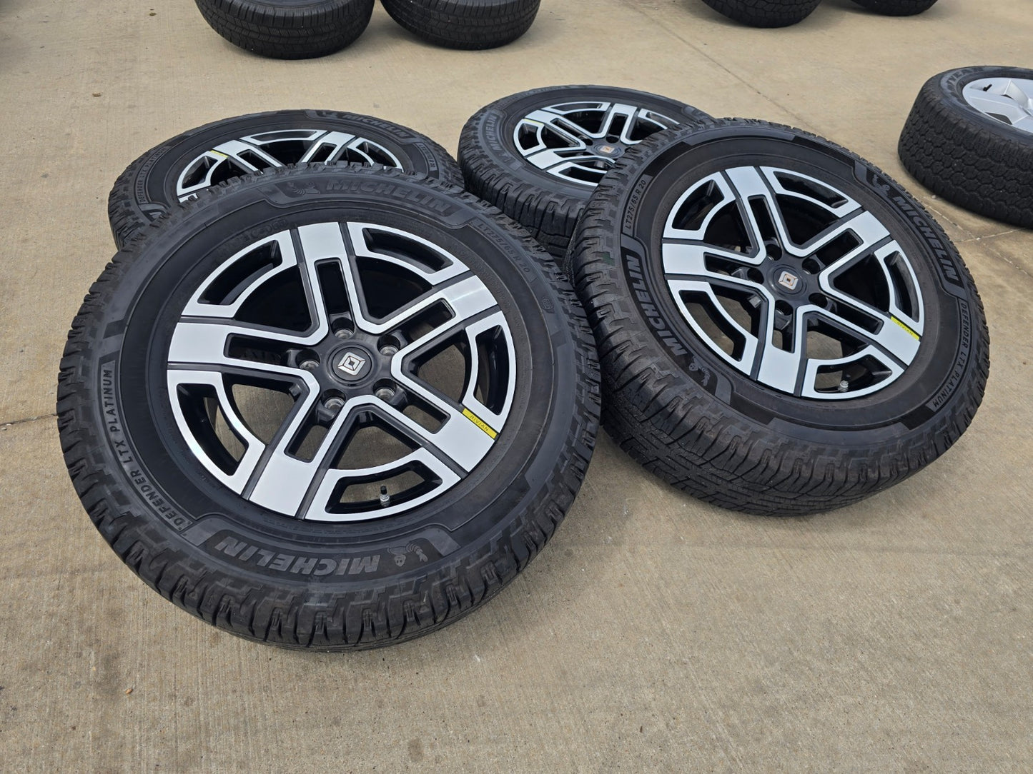 20" Rivian R1T R1S OEM wheels rims All Terrain Bright 2023 2024 2025 2026 2027