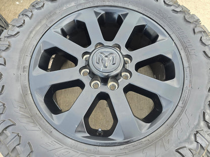 20" Dodge Ram 2500 3500 LARAMIE OEM 2700 wheels rims tires 35"