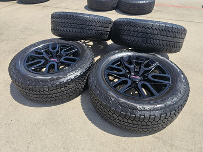 20" GMC Sierra Yukon Chevy OEM black 5914 5918 wheels rims 2024 2025 2026 NEW