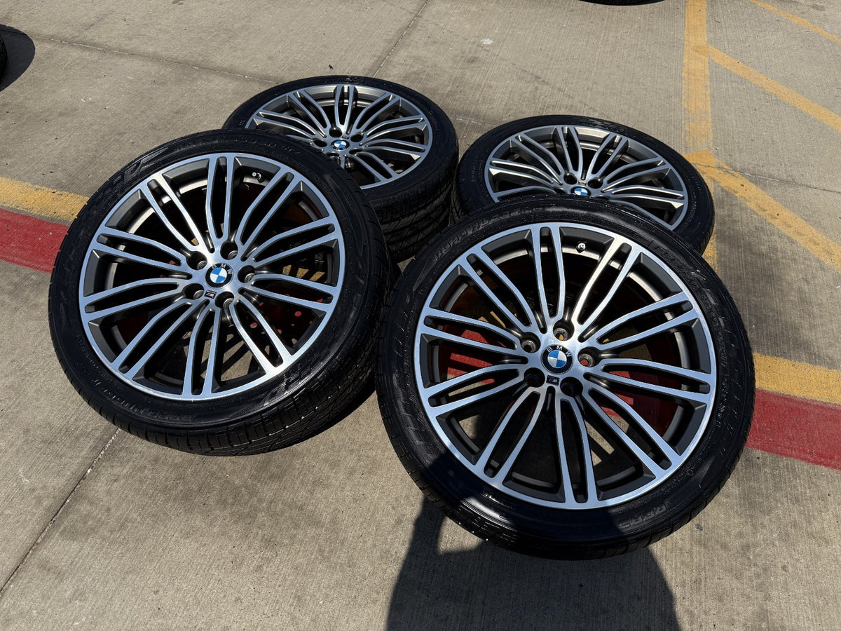 19" BMW 530i 540i 4 5 6 7 OEM 86332 Series wheels rims 2022 2023 2024 2025 SET