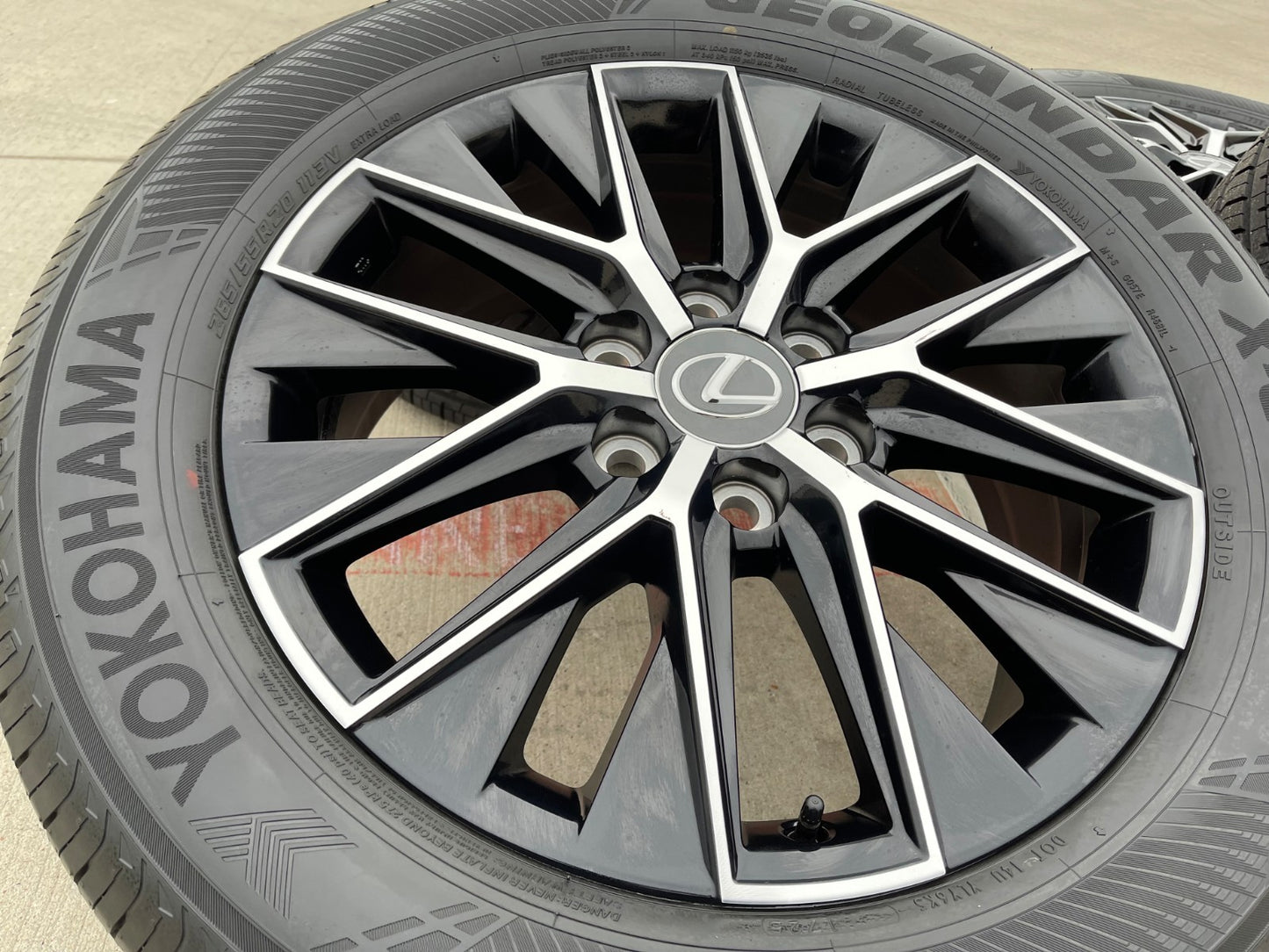 20" Toyota Land Cruiser Tundra OEM wheels rims 10545 Lexus GX550 LX600 tires NEW