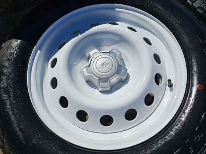 17" Ford Maverick Bronco Sport WHITE rims wheels 10415 OEM SET NEW BFG A/T